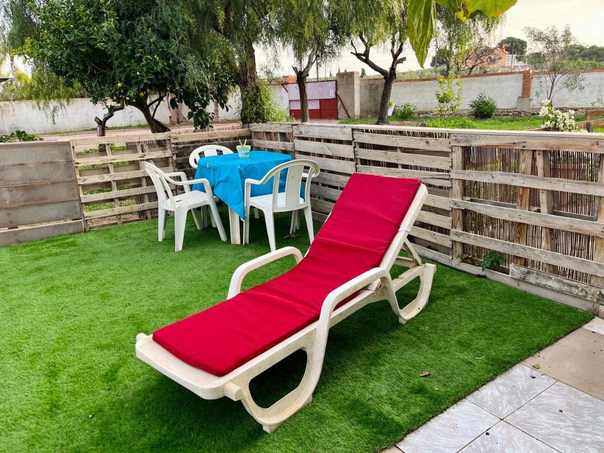 אליקאנטה Estudio Adosado Acogedor Con Jardin, Barbacoa Y Parking Privado מראה חיצוני תמונה